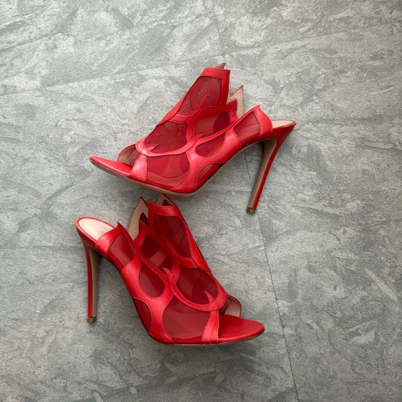 Gianvito Rossi flame heels size 38.5 - Picture 1 of 6